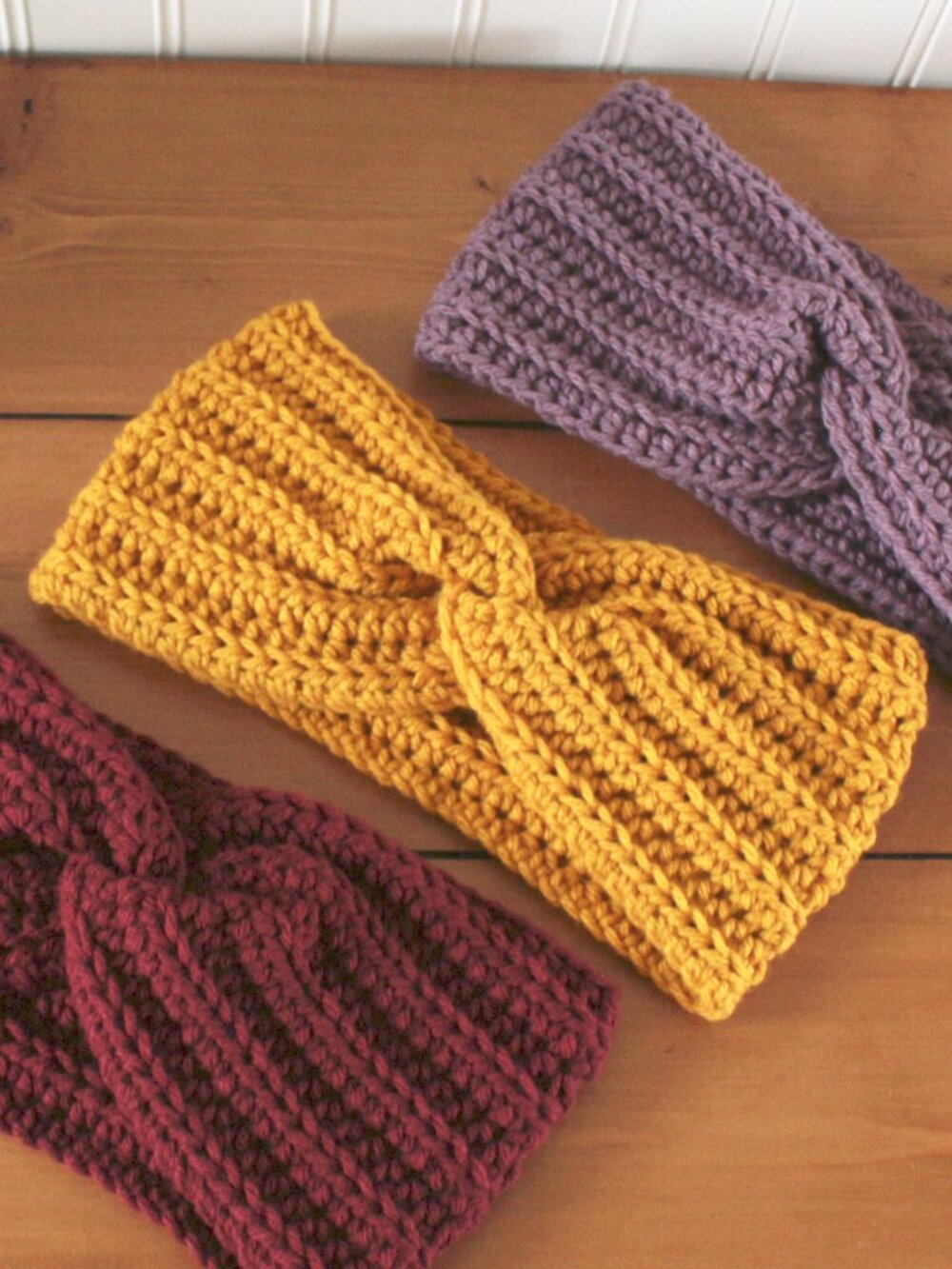 Crochet Earwarmer Handmade Headband for Fall and Winter